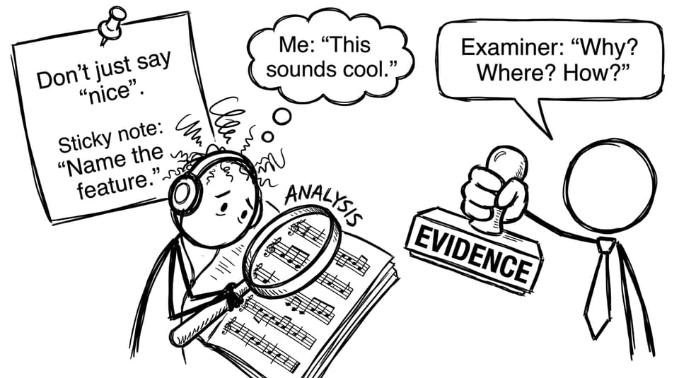 Comic about evidence vs opinions