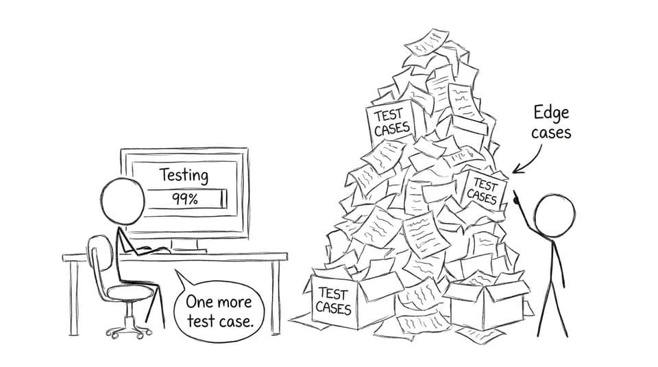 Testing at 99%