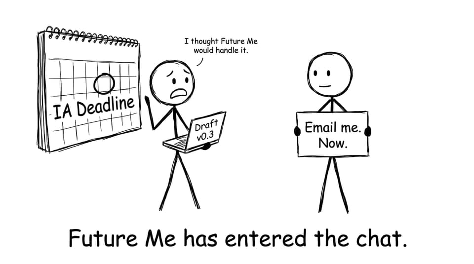 Student vs calendar panic