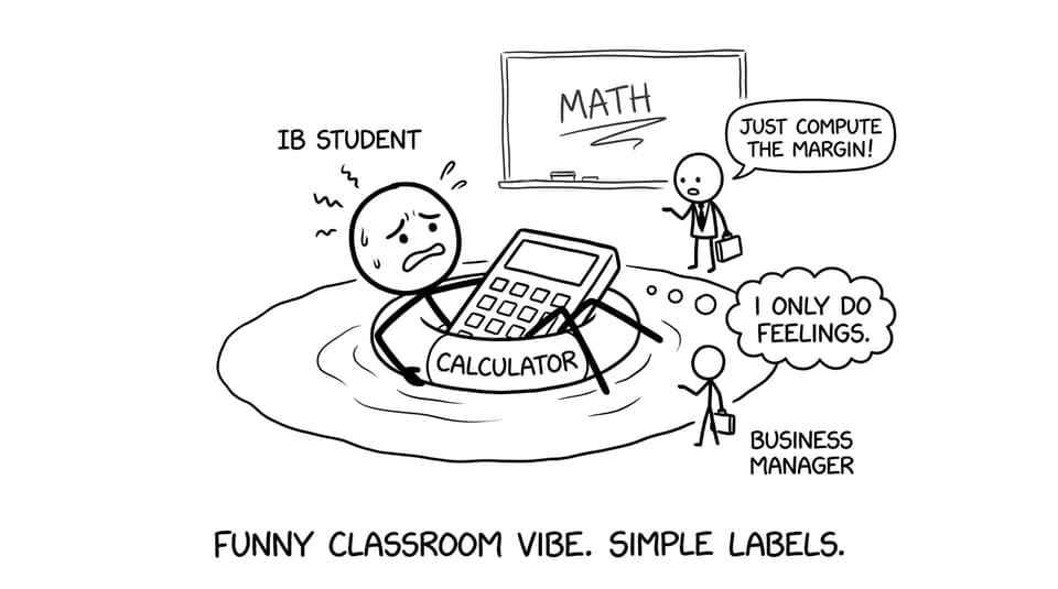 IB student vs calculator comedy