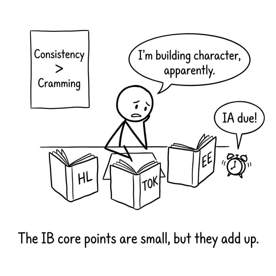 IB core workload joke comic