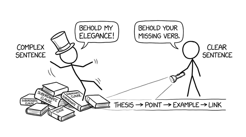 Clarity vs complexity comic