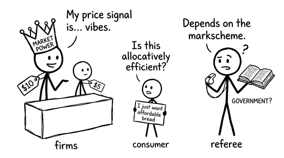 Market power comic relief