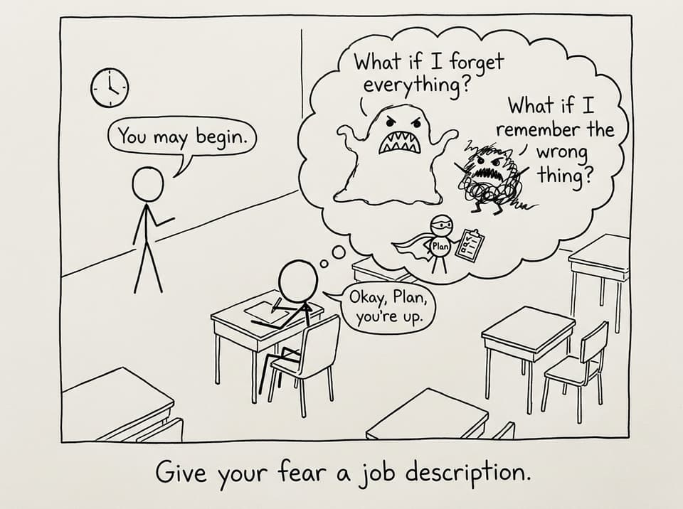 Fear gets a job description comic