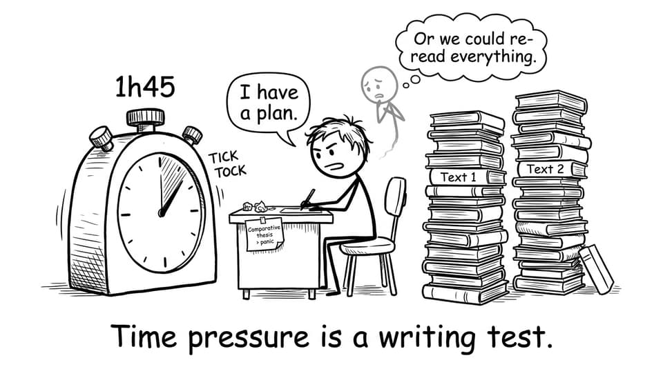 Student vs timer with a plan