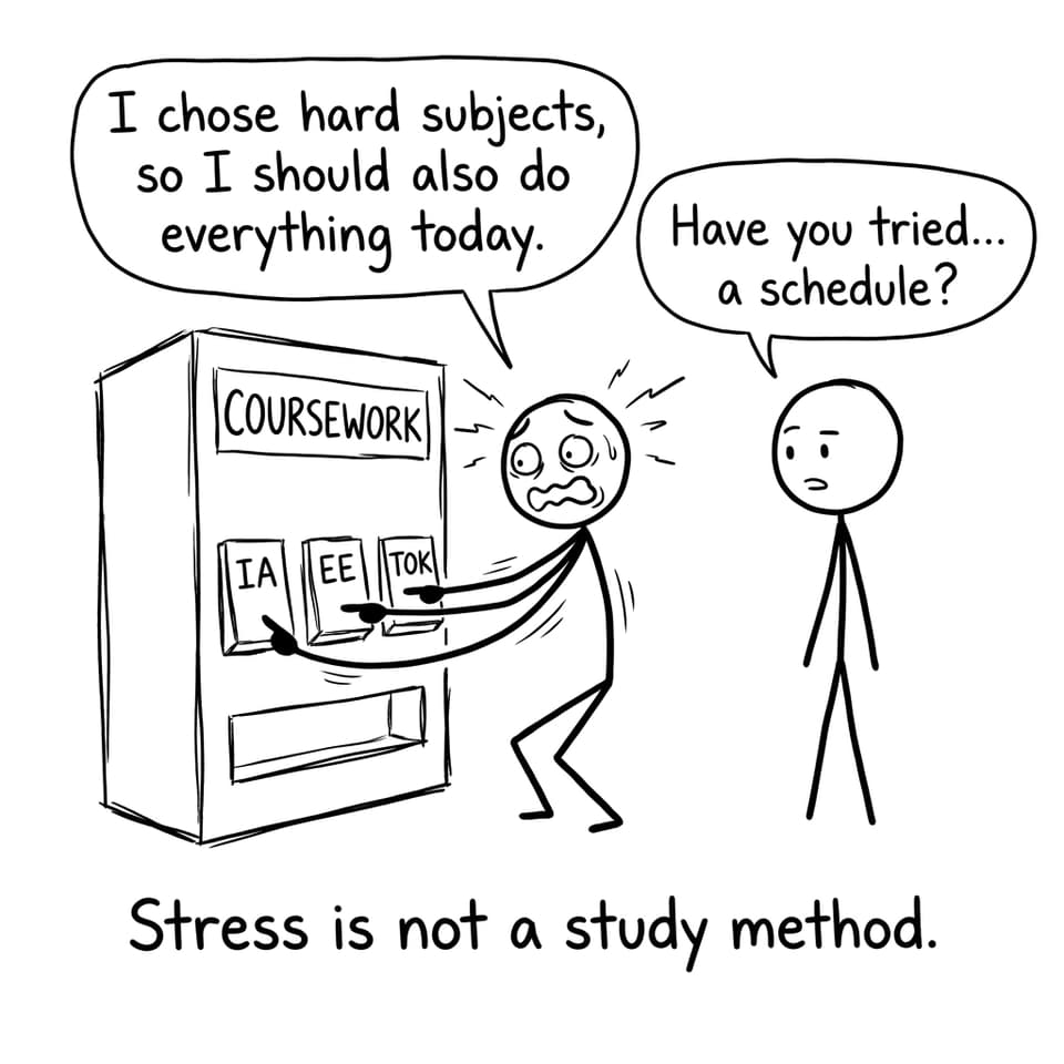 Coursework vending machine comic