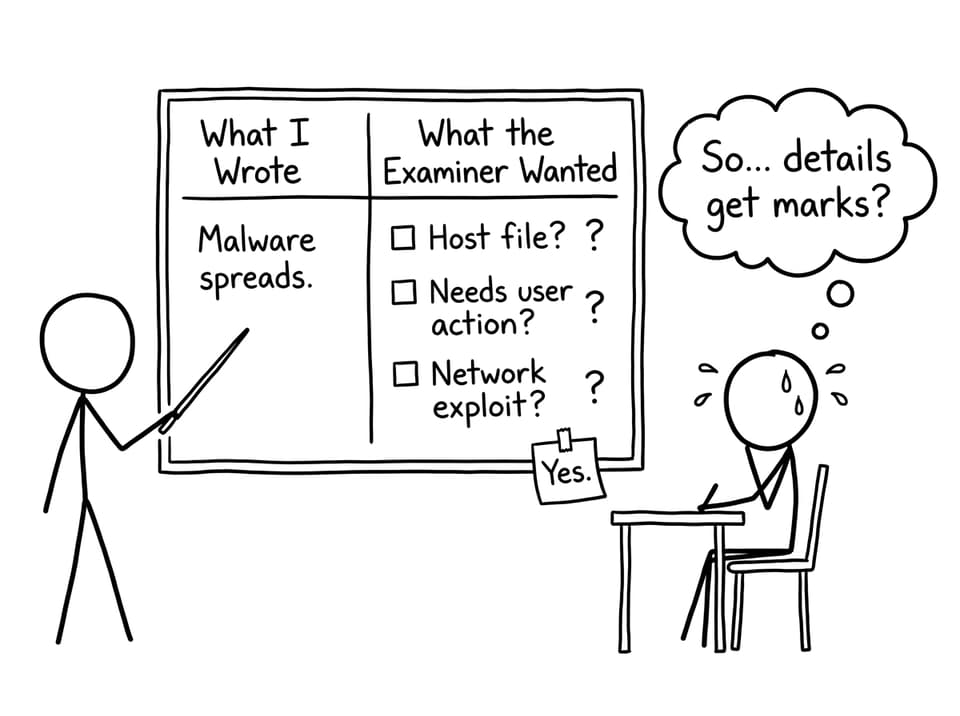 Teacher wants “how it spreads”