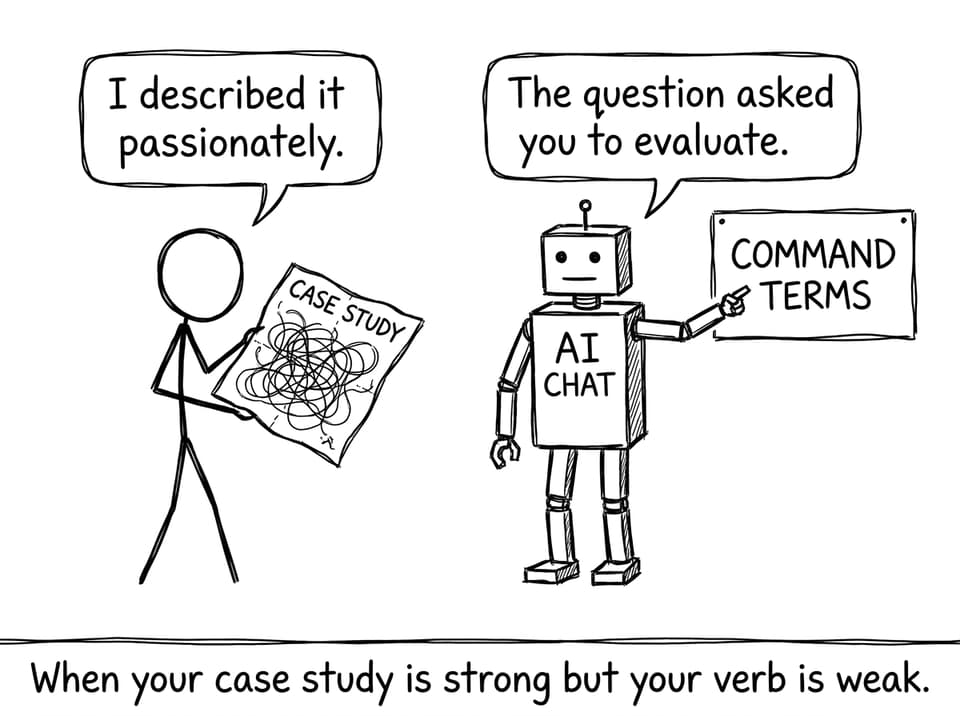 AI Chat corrects command term