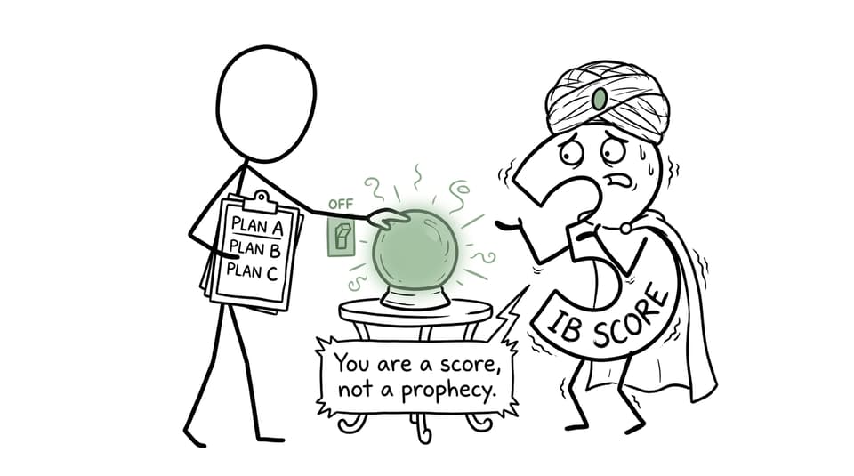 A parent replaces score fortune-telling with three practical plans