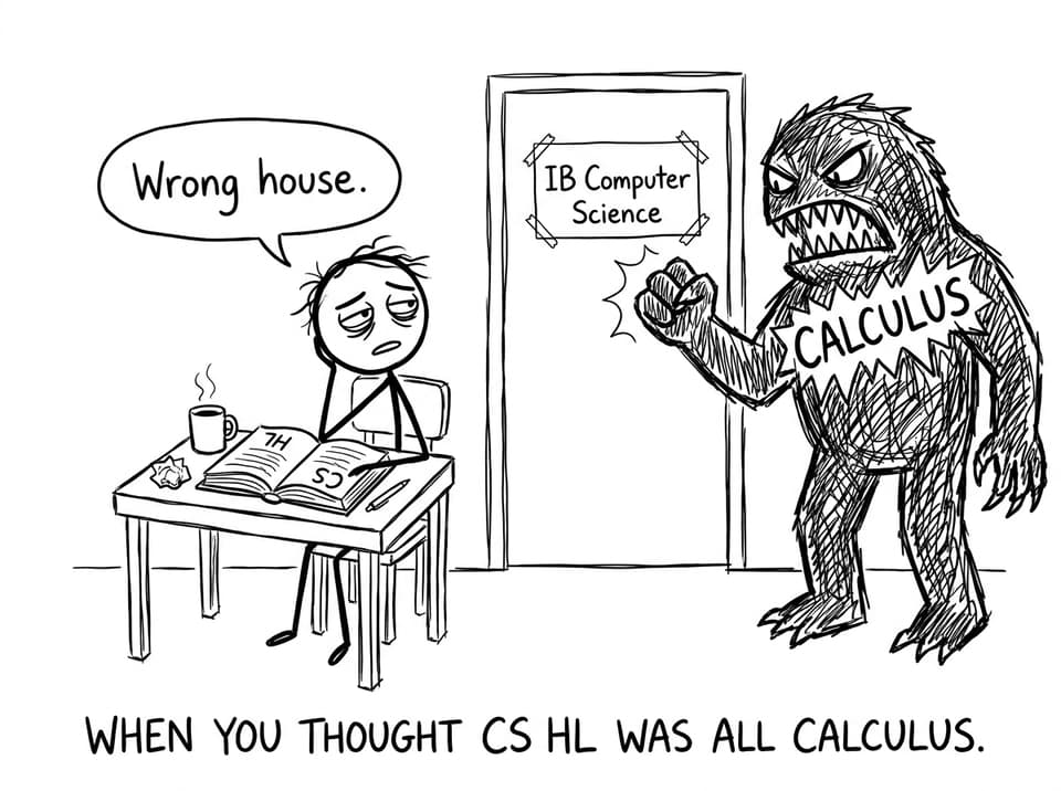 A calculus monster knocks on the wrong door