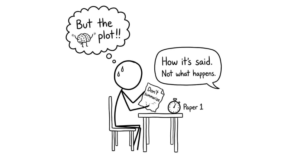 Paper 1 brain begging for plot summary