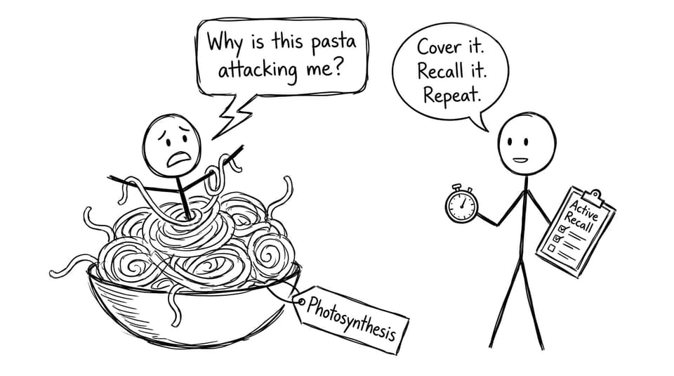 Calvin cycle as spaghetti