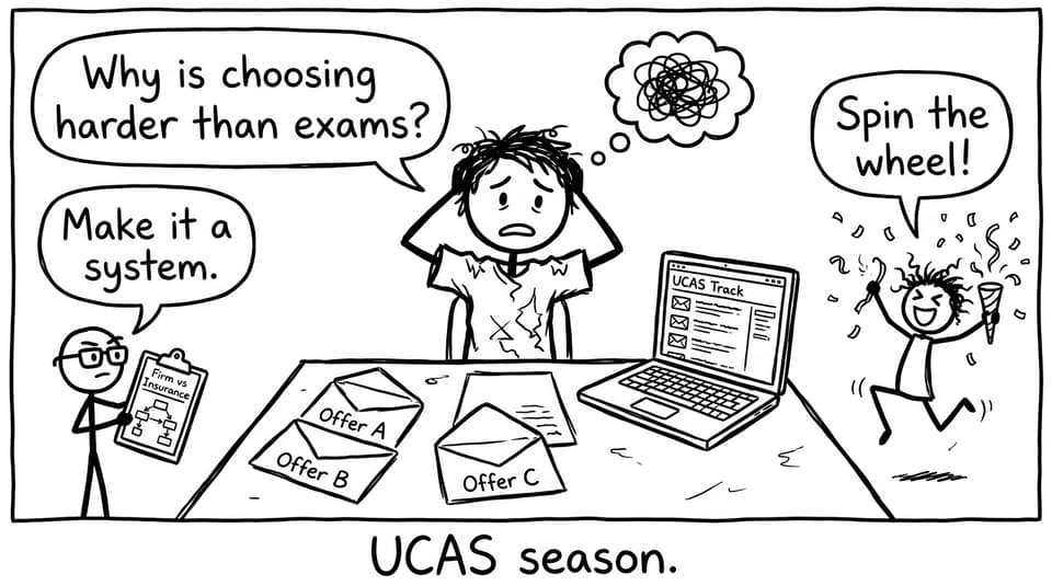 UCAS season comic