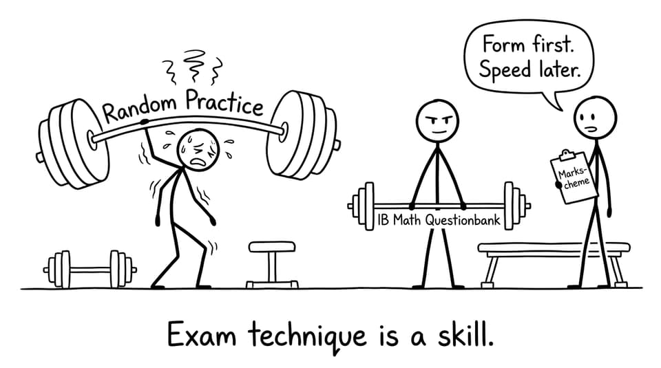 IB Math Questionbank vs random practice