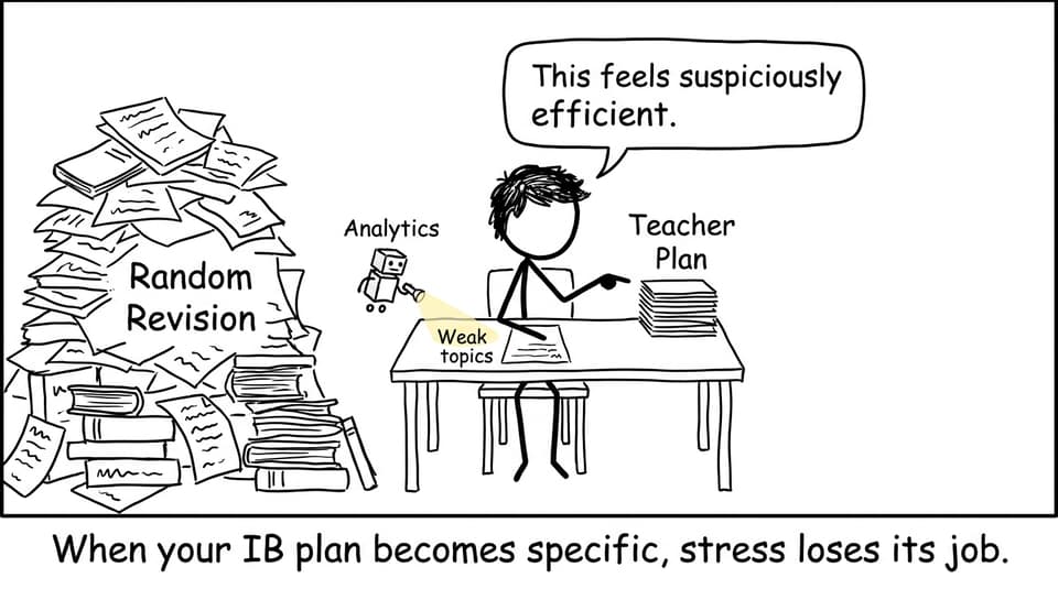 When your plan becomes specific, stress loses its job
