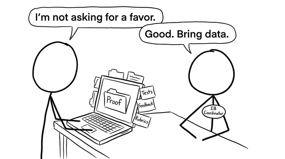 Bring data, not vibes