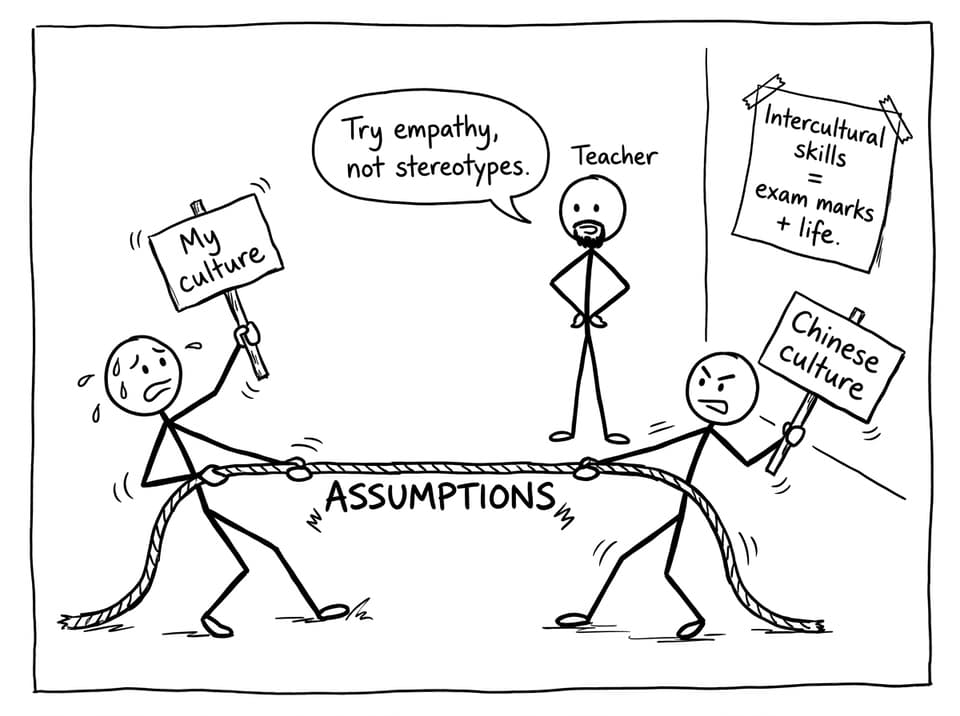 Comic: empathy vs stereotypes