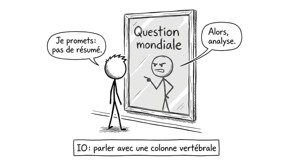IO: parler avec une colonne vertébrale