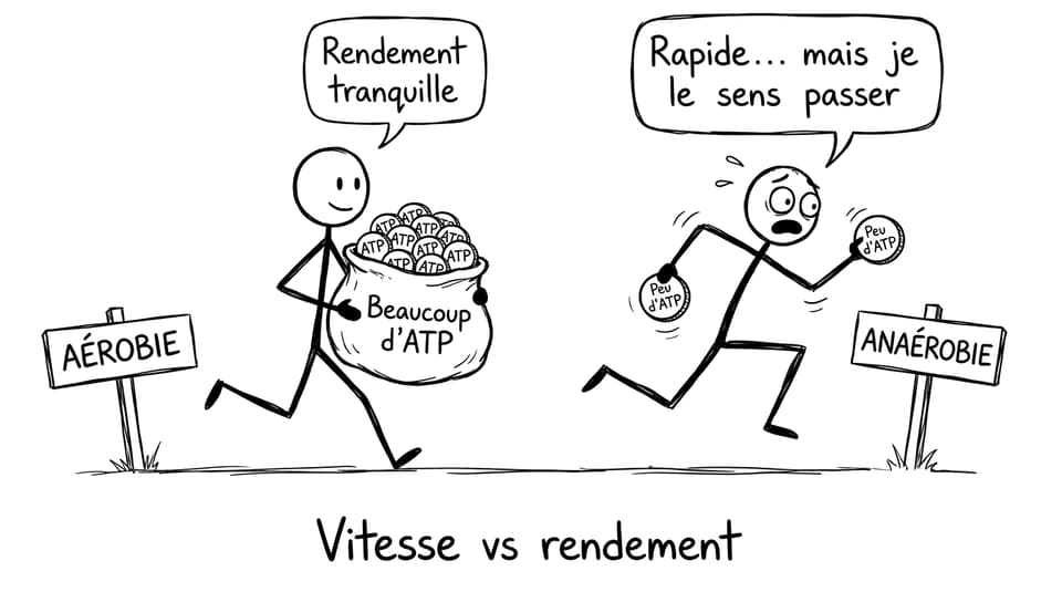 Vitesse vs rendement