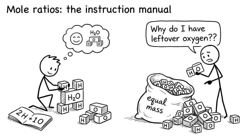 Mole ratios: the instruction manual