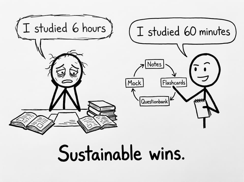 Two students: 6 hours vs 60 minutes loop