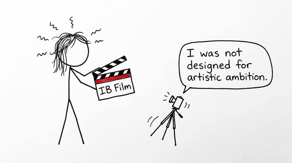 A stressed student vs a wobbly tripod