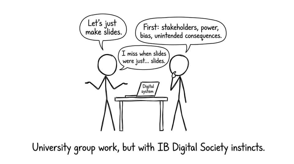 Group project instincts: stakeholders and consequences