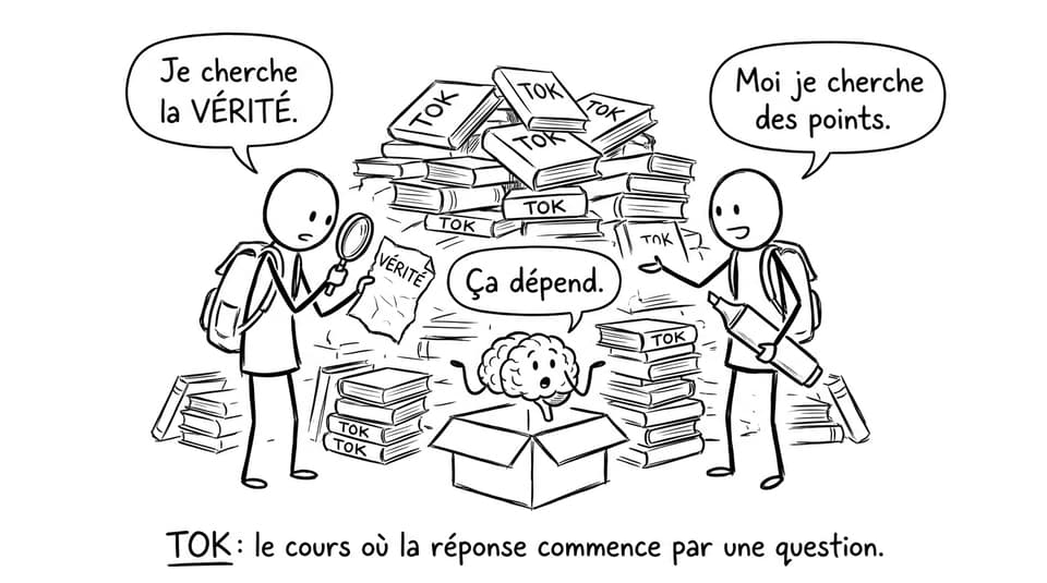 TOK: le cours où la réponse commence par une question