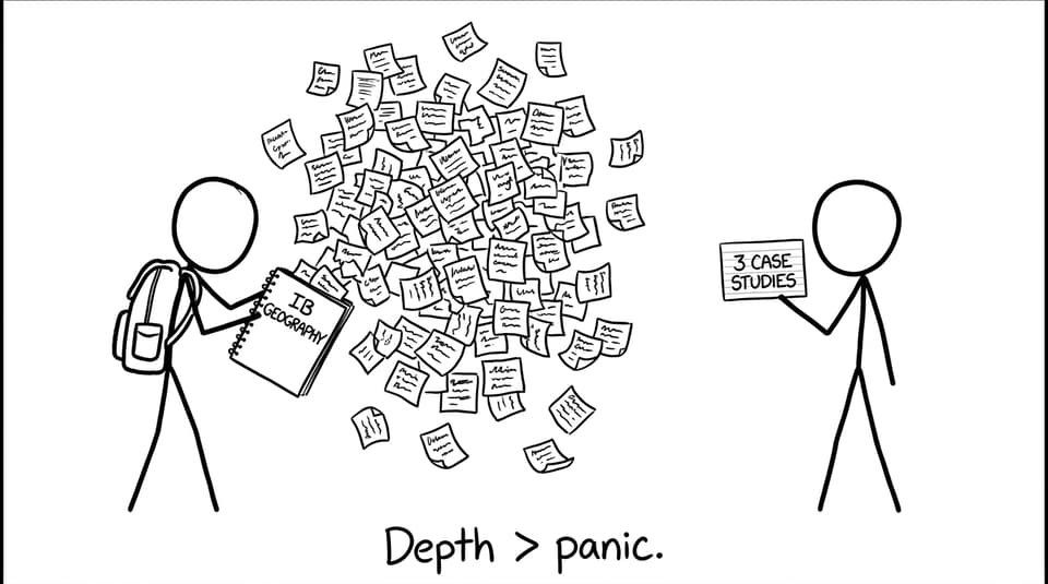 Depth over panic