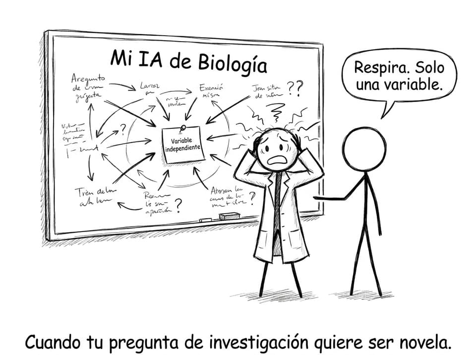 Cuando tu pregunta de investigación quiere ser novela.