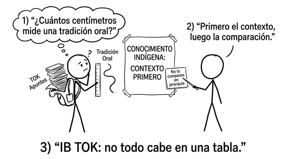 Comic TOK: contexto primero