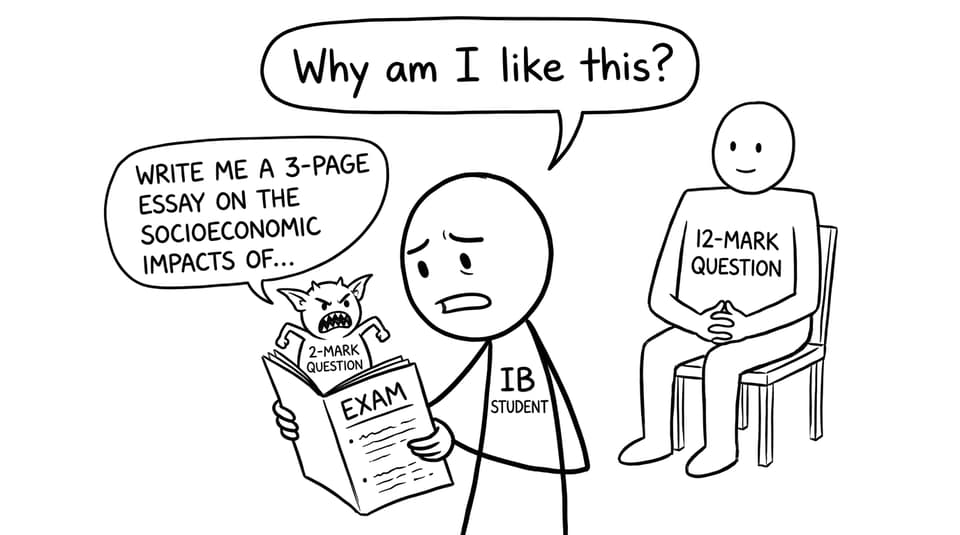 A tiny 2-mark question demands an essay