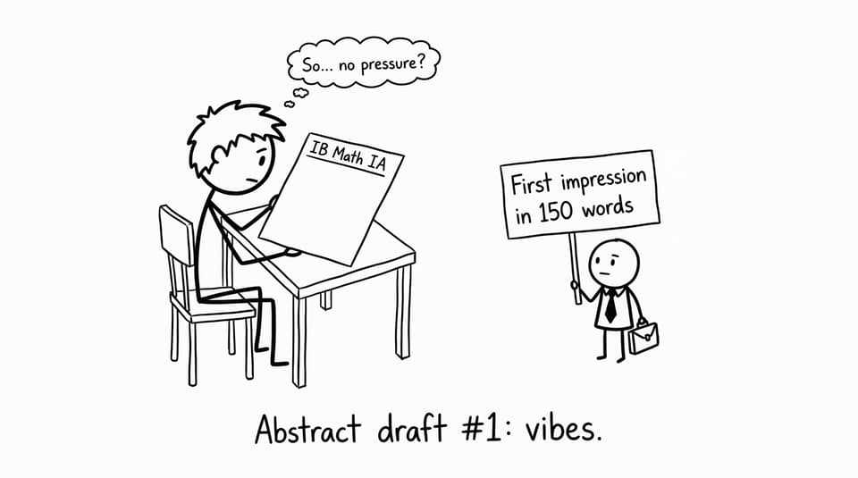Student versus the 150-word first impression