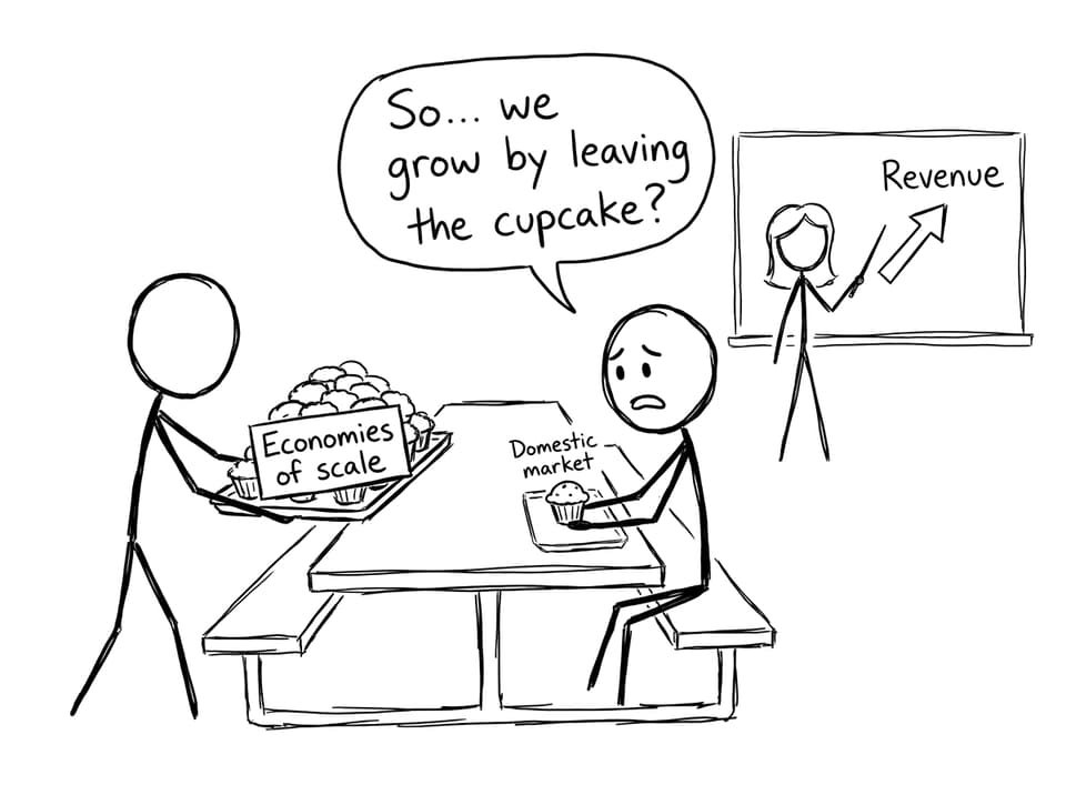 Cafeteria economics joke