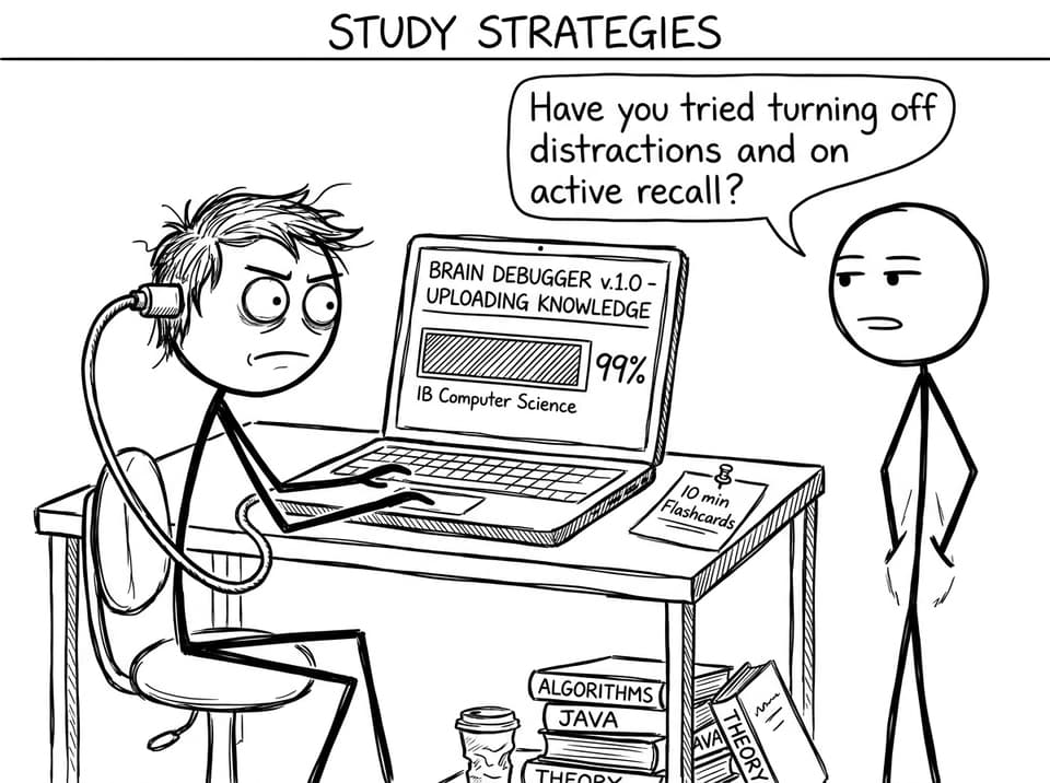 Debugging the brain comic