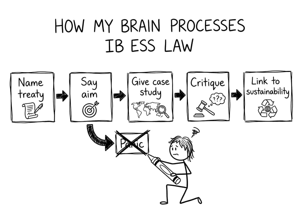 Flowchart of how to answer treaty questions