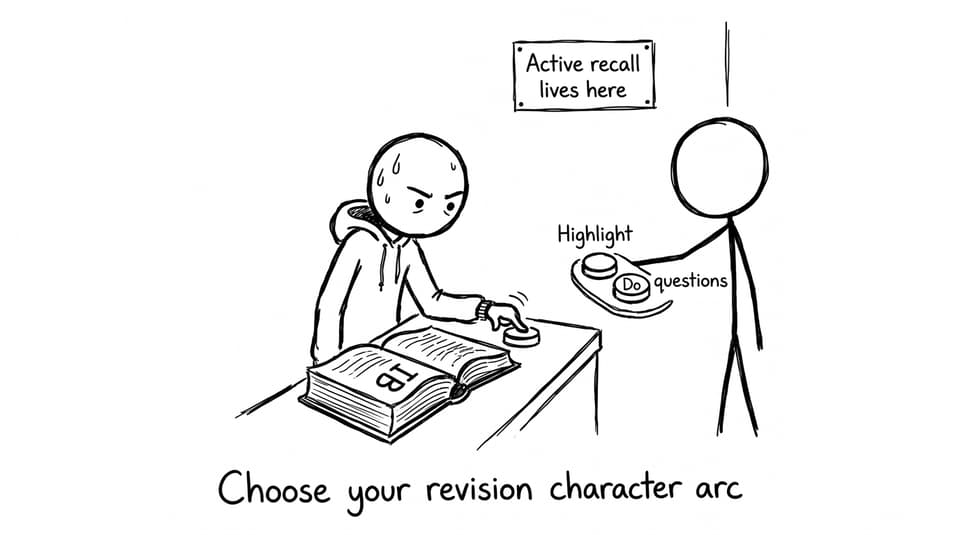 Choose your revision character arc