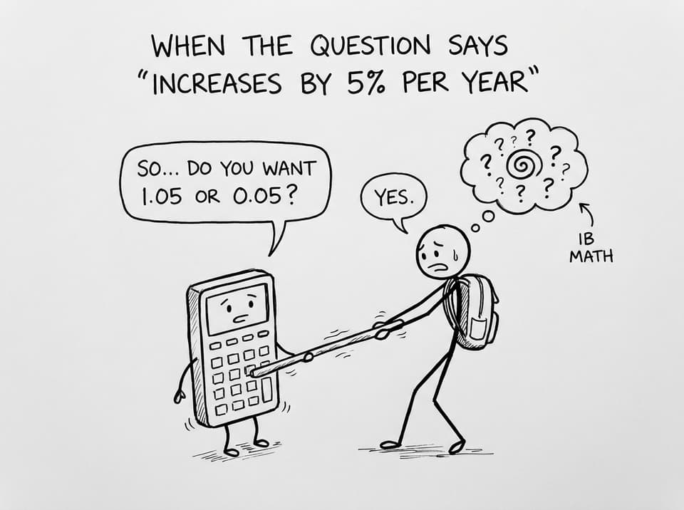 When the calculator asks for meaning