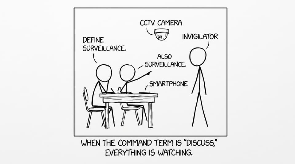 When “discuss surveillance” includes…everything