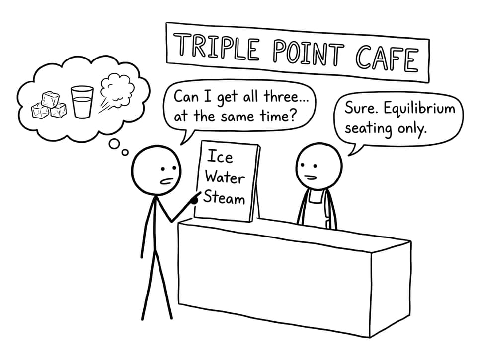 Triple Point Cafe comic