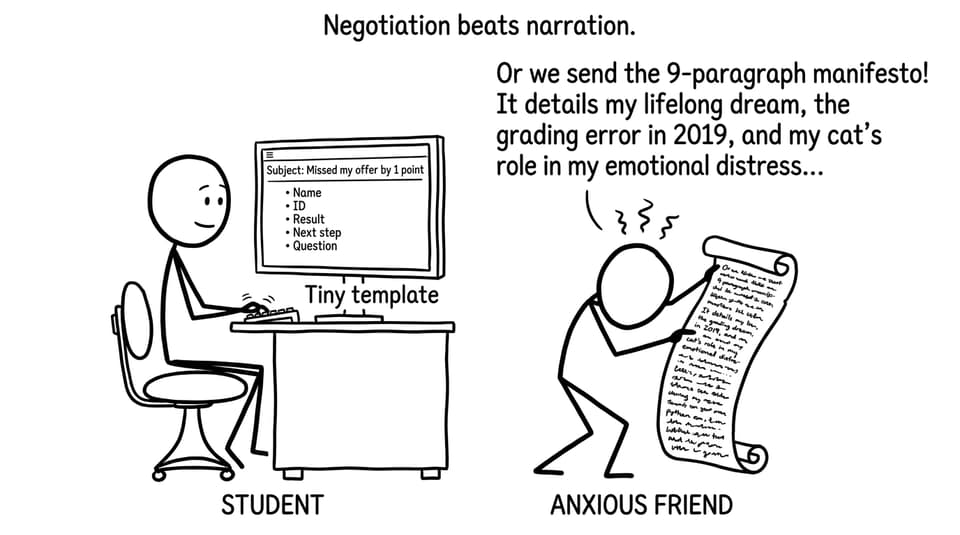Email template vs manifesto joke