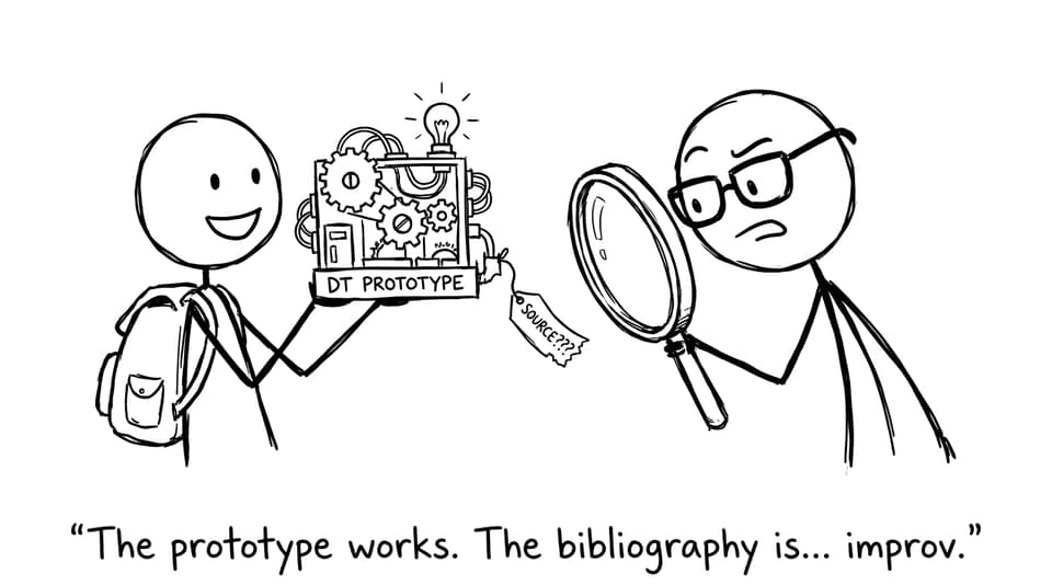 Student prototype vs missing citation