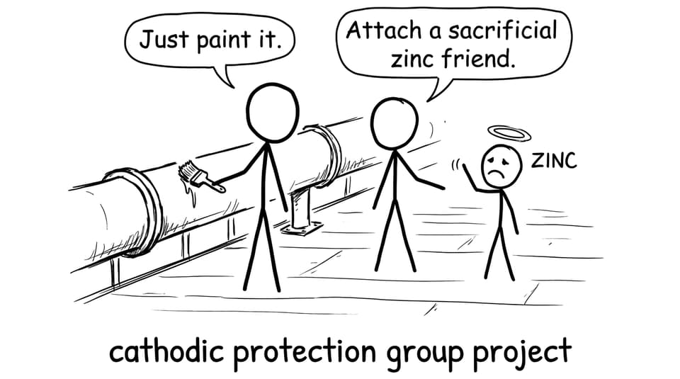 Cathodic protection group project comic