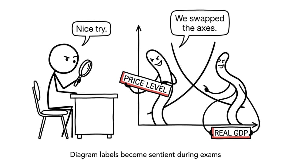 A student catches mischievous curves swapping diagram labels