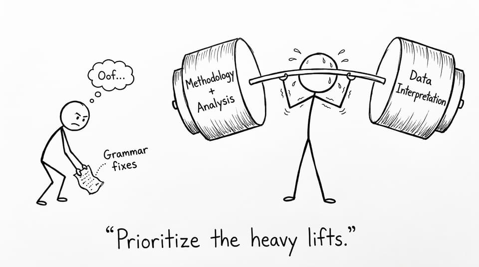 Prioritize the heavy lifts