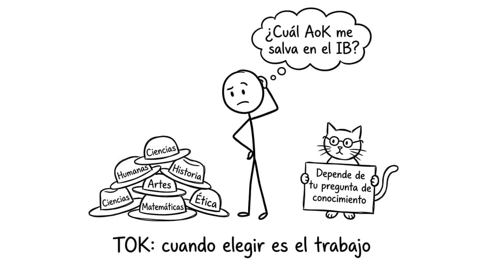 Comic TOK: elegir AoK