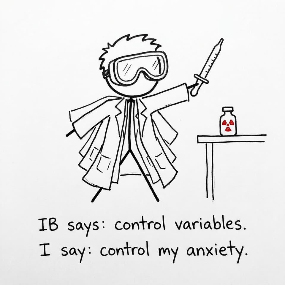 Lab safety: controlling variables vs controlling anxiety