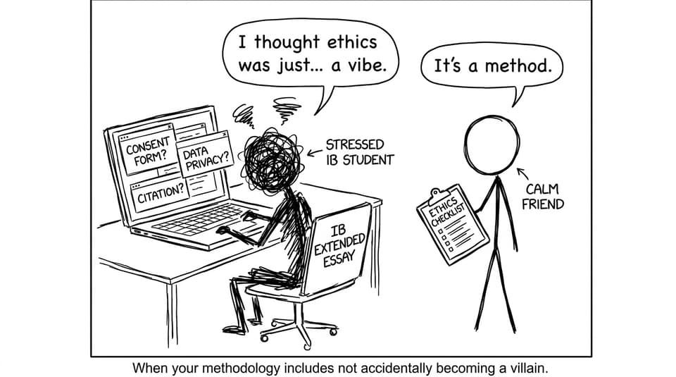 Ethics pop-ups comic