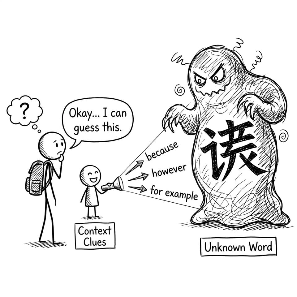 Context clues comic