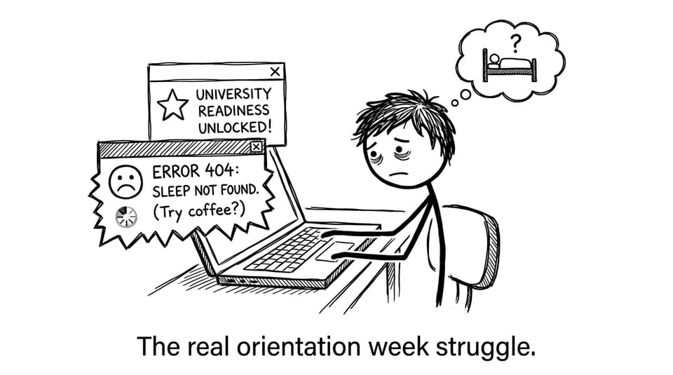 University readiness pop-up vs sleep not found